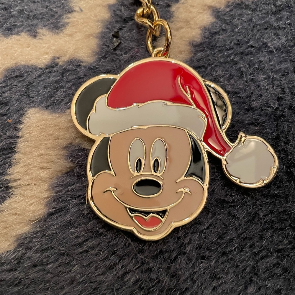 SCL x Disney Santa Mickey Bag Charm - Picture 3 of 5